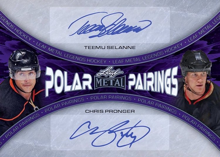 First Buzz 2024 Leaf Metal Hockey Legends hockey cards / Blowout Buzz