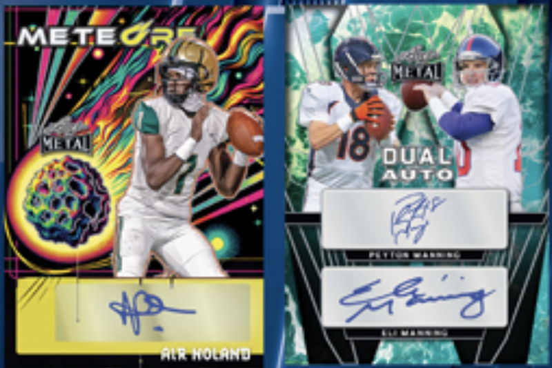 First Buzz 2024 Leaf Metal football cards / Blowout Buzz