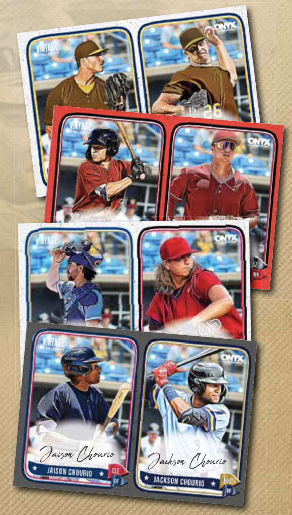 First Buzz 2024 Onyx Vintage baseball cards / Blowout Buzz