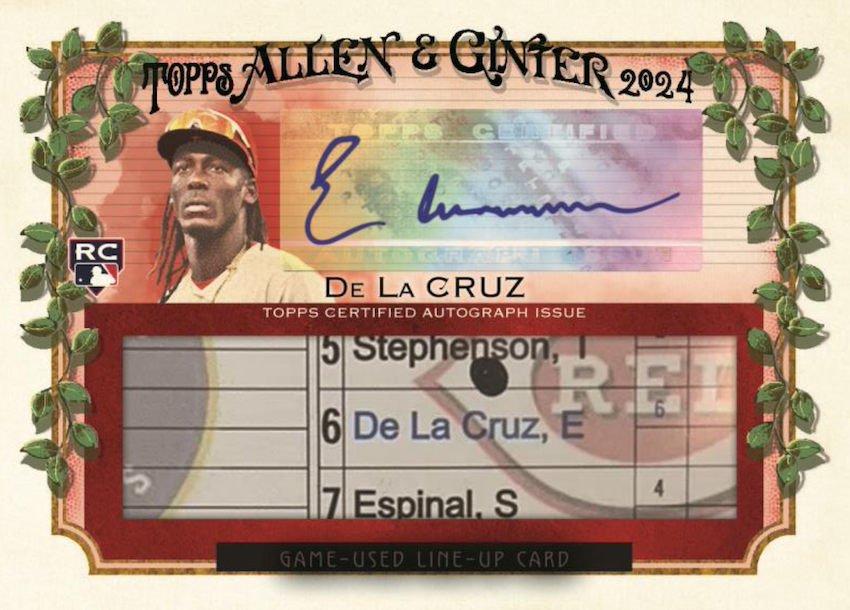 First Buzz: 2024 Topps Allen & Ginter baseball cards