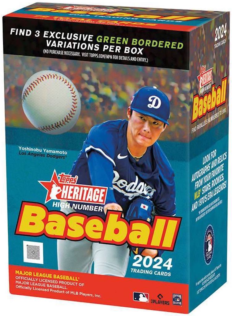 Buzz Break: 2024 Topps Heritage High Number MLB (blaster