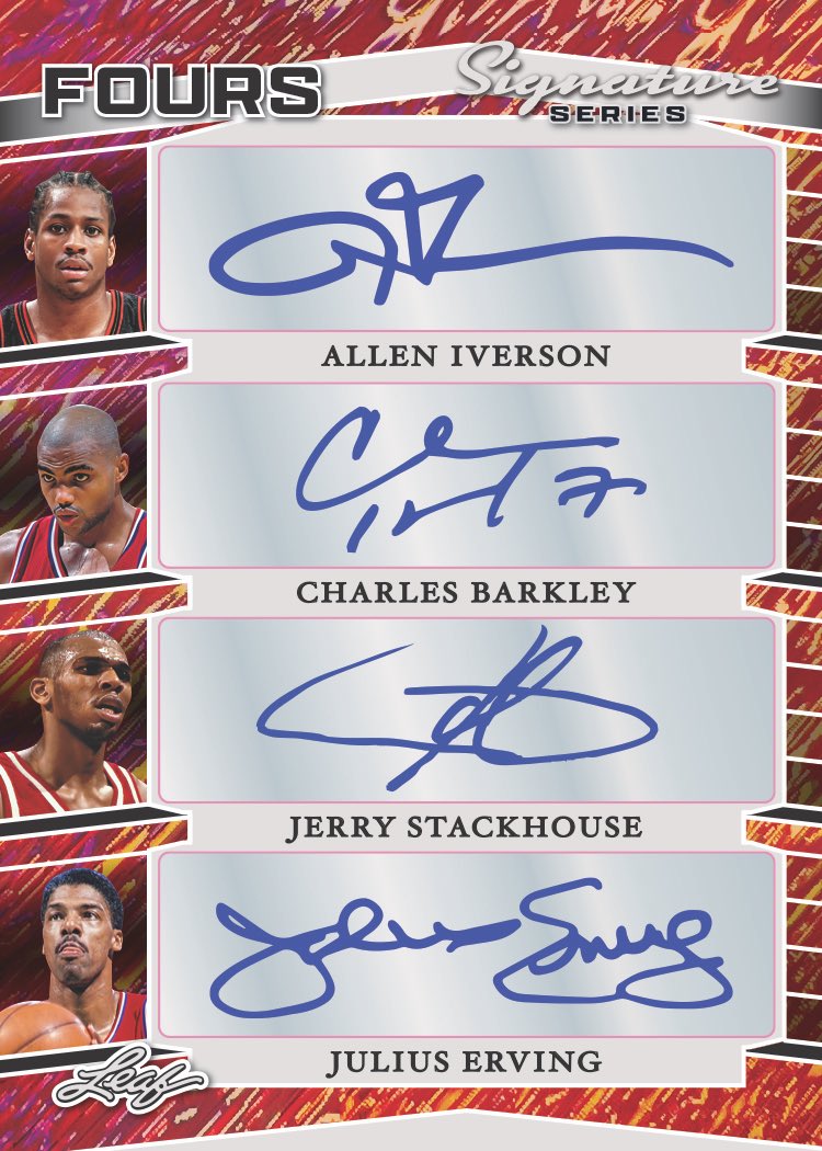 First Buzz: 2025 Leaf Signature Series sports cards