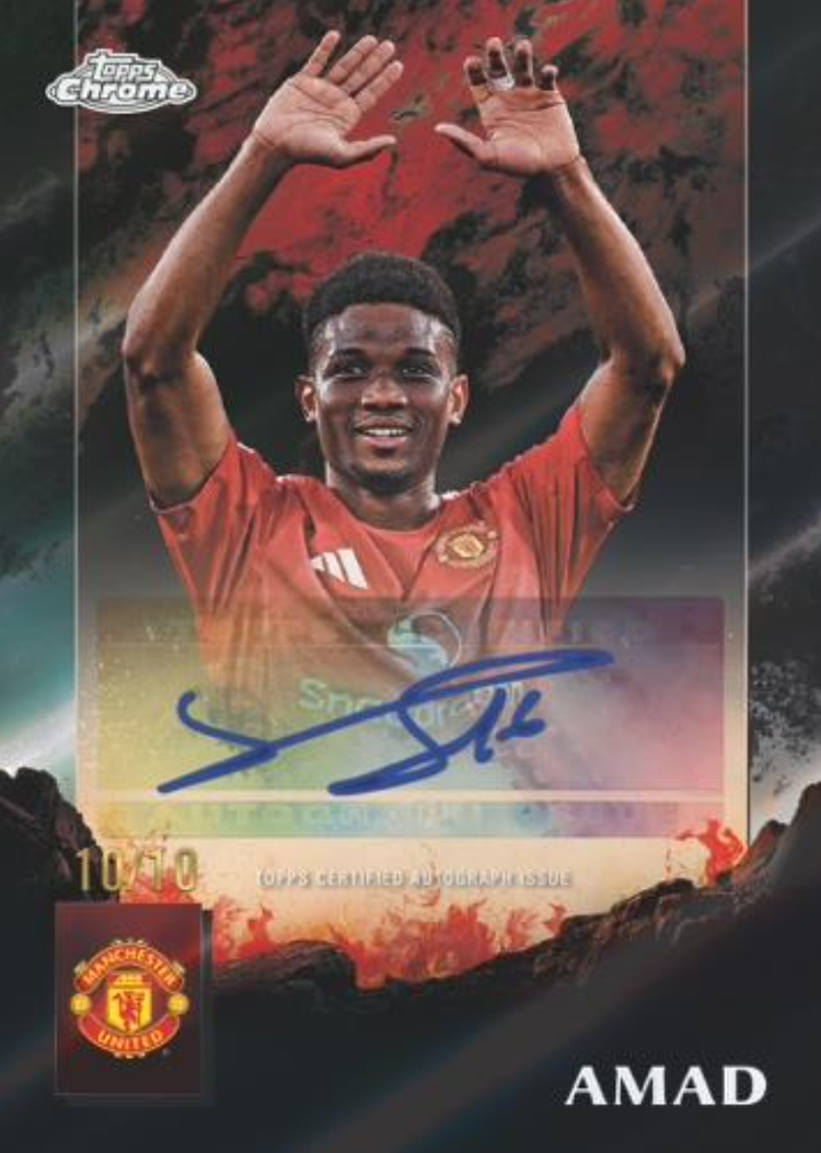WCCF マンユセット Topps Manchester United FC Fan Set 2024-25 マンチェスター