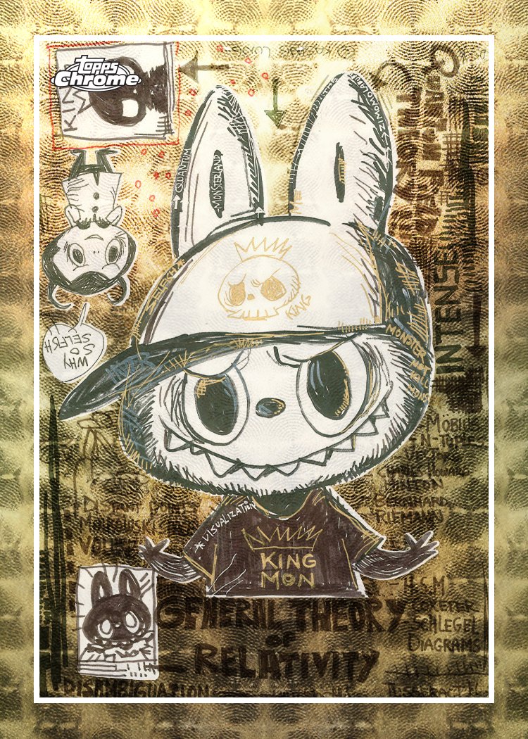 First Buzz: 2025 Topps Chrome Labubu 10th Anniversary