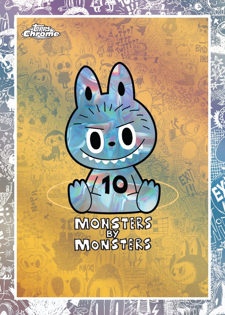 First Buzz: 2025 Topps Chrome Labubu 10th Anniversary / Blowout Buzz